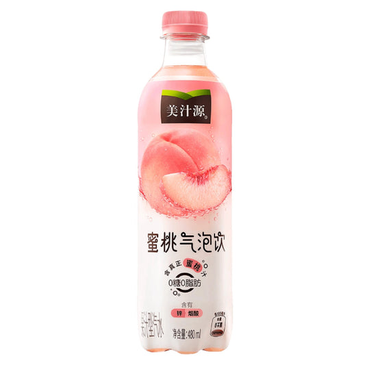 Minute Maid Peach Sparkling Drink 480mL (CHINA)