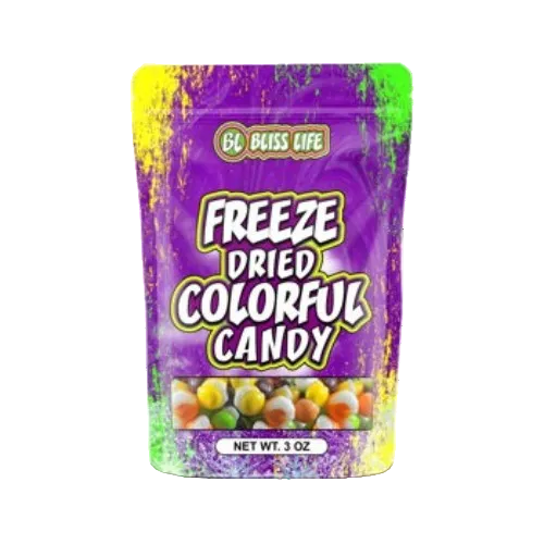Bliss Life Freeze Dried Colorful Candy 3oz (RARE AMERICAN)