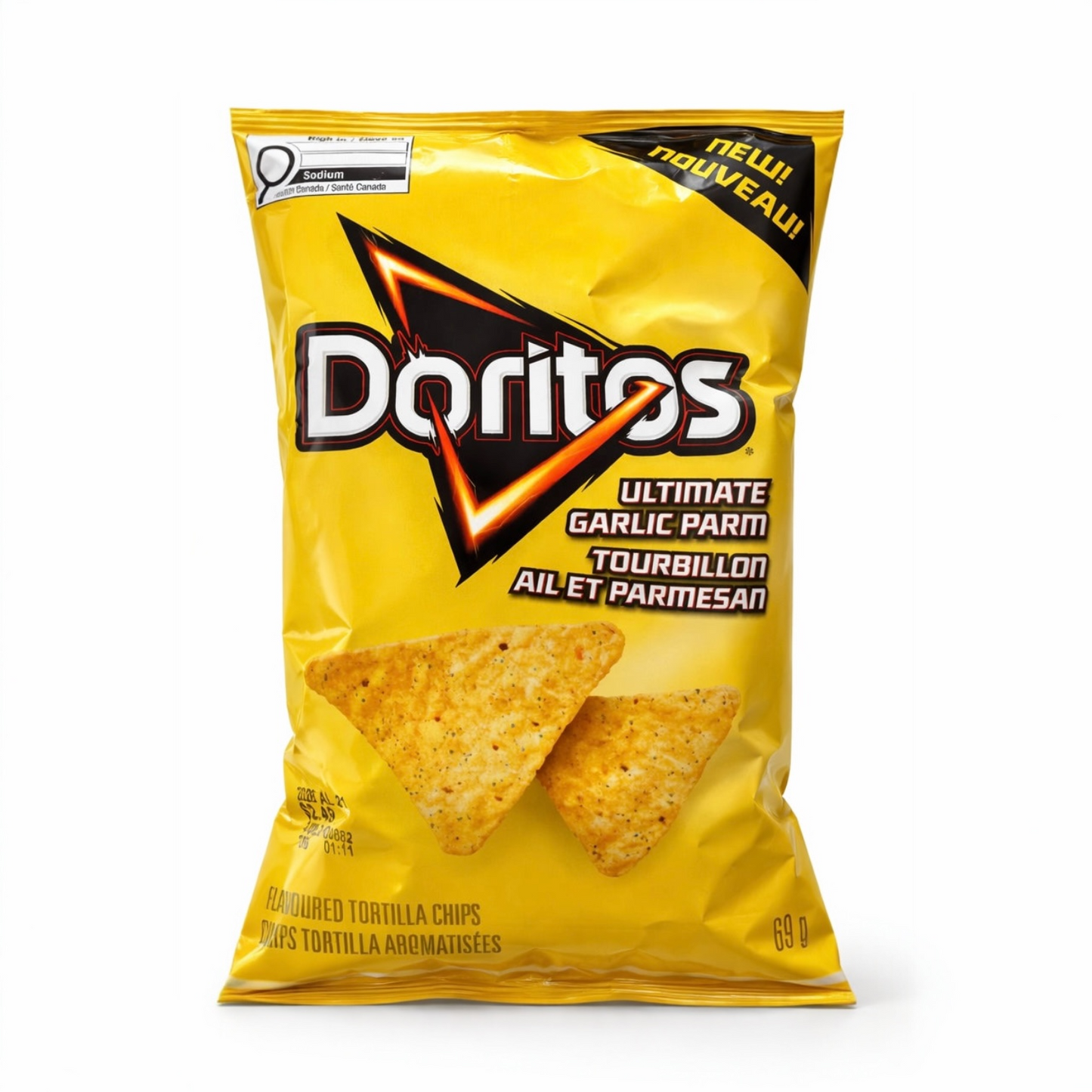 Doritos Chips Ultimate Garlic Parm 67g (CANADA)