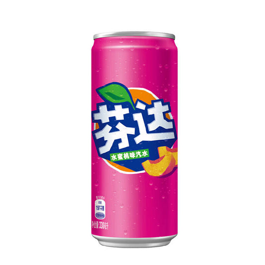Fanta - Peach Can 330mL (CHINA)