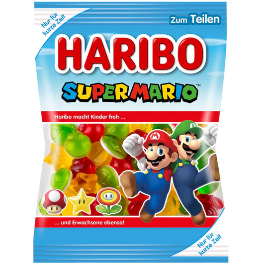 Haribo Super Mario Luigi Edition 175g (GERMANY)