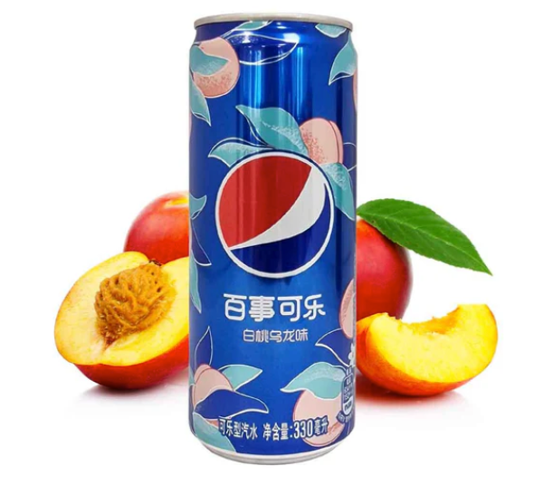 Pepsi - White Peach Oolong 330mL (CHINA)