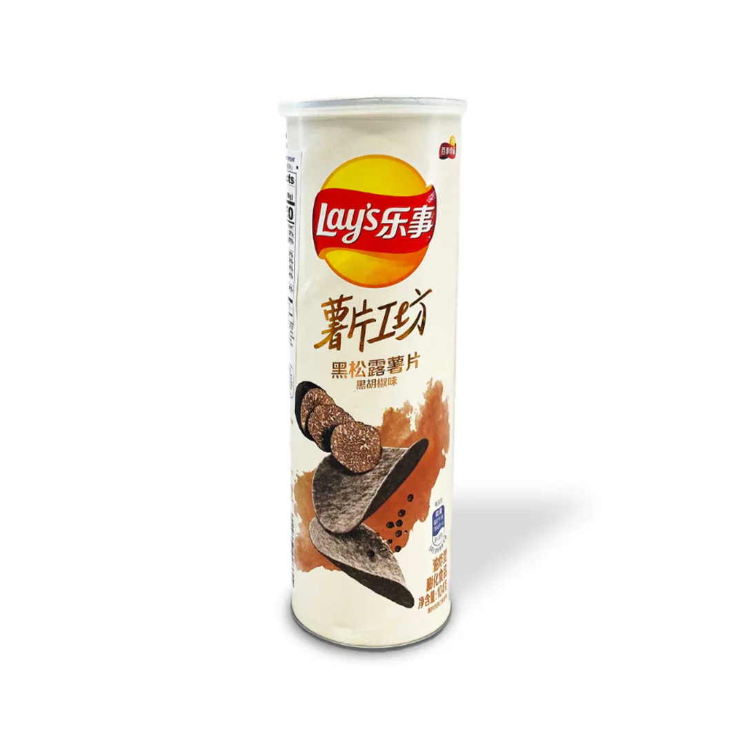 Lay's Chips Stax Black Truffle 104g (CHINA)