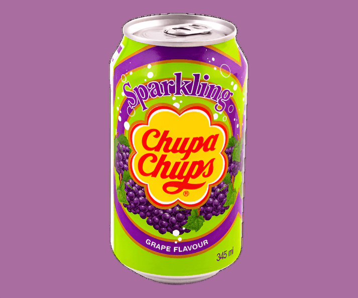 Chupa Chups Drink Grape 345mL (UK)