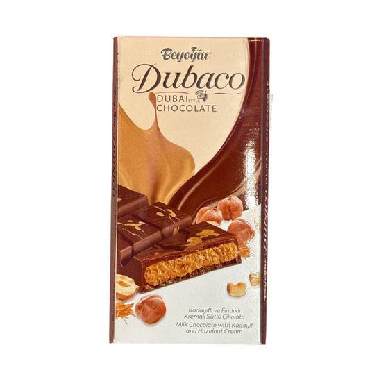 Dubaco Dubai Chocolate Kadayif and Hazelnut 200g (TURKEY)