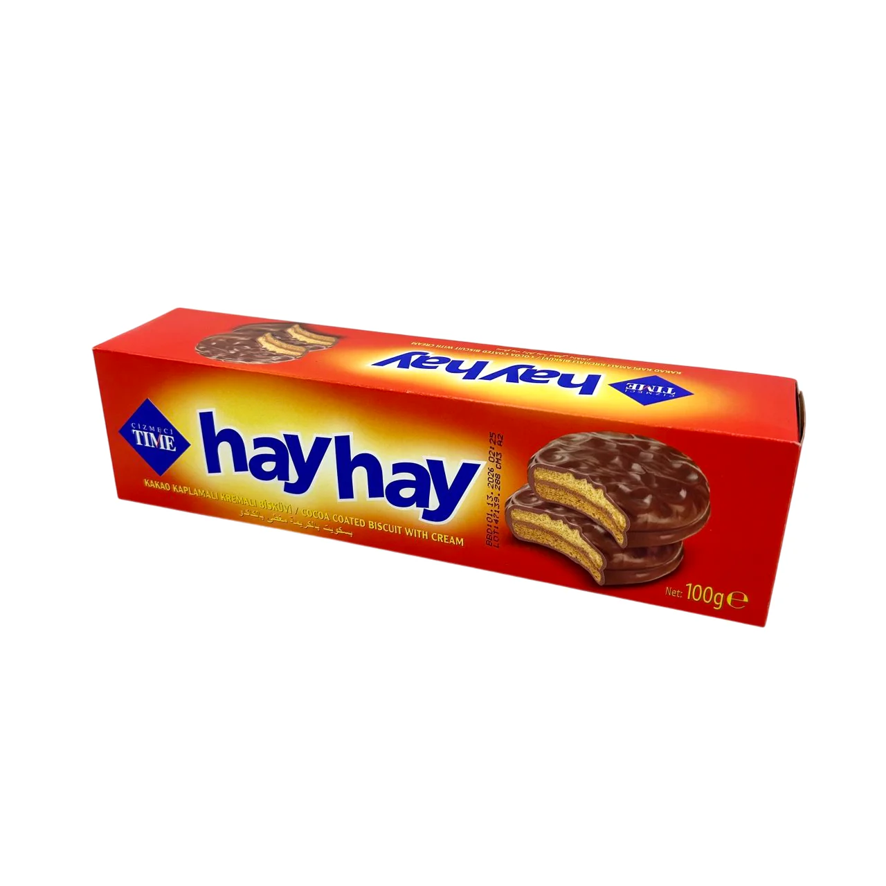 HayHay Cocoa Biscuit with Cream 100g (TURKEY)