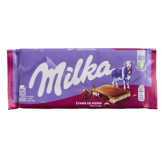 Milka Cherry Creme 100g (POLAND)