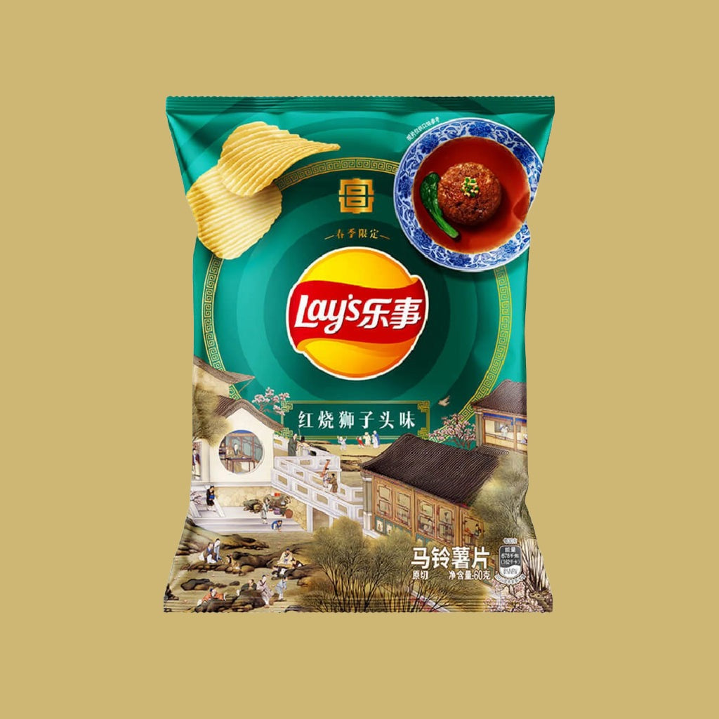 Lay's Stewed Pork Ball 60g (CHINA)