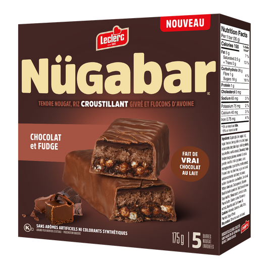 Nugabar Choco And Fudge 175g (CANADA)