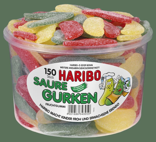 Haribo Saure Gurken Single Piece (GERMANY)