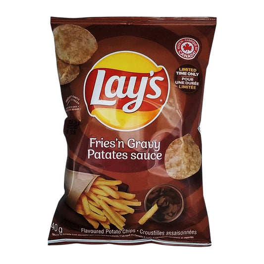 Lay's Chips Fries and Gravy 40g (CANADA)
