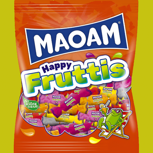 Haribo Candy Maoam Happy Fruttis 175g (GERMANY)