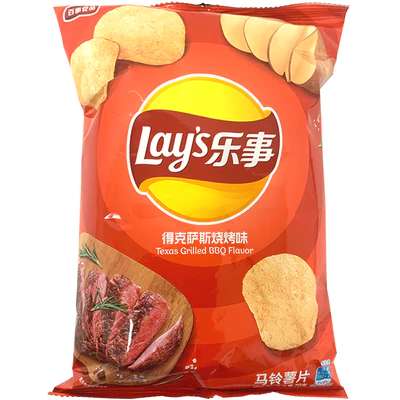 Lay's Texas BBQ 70g (CHINA)