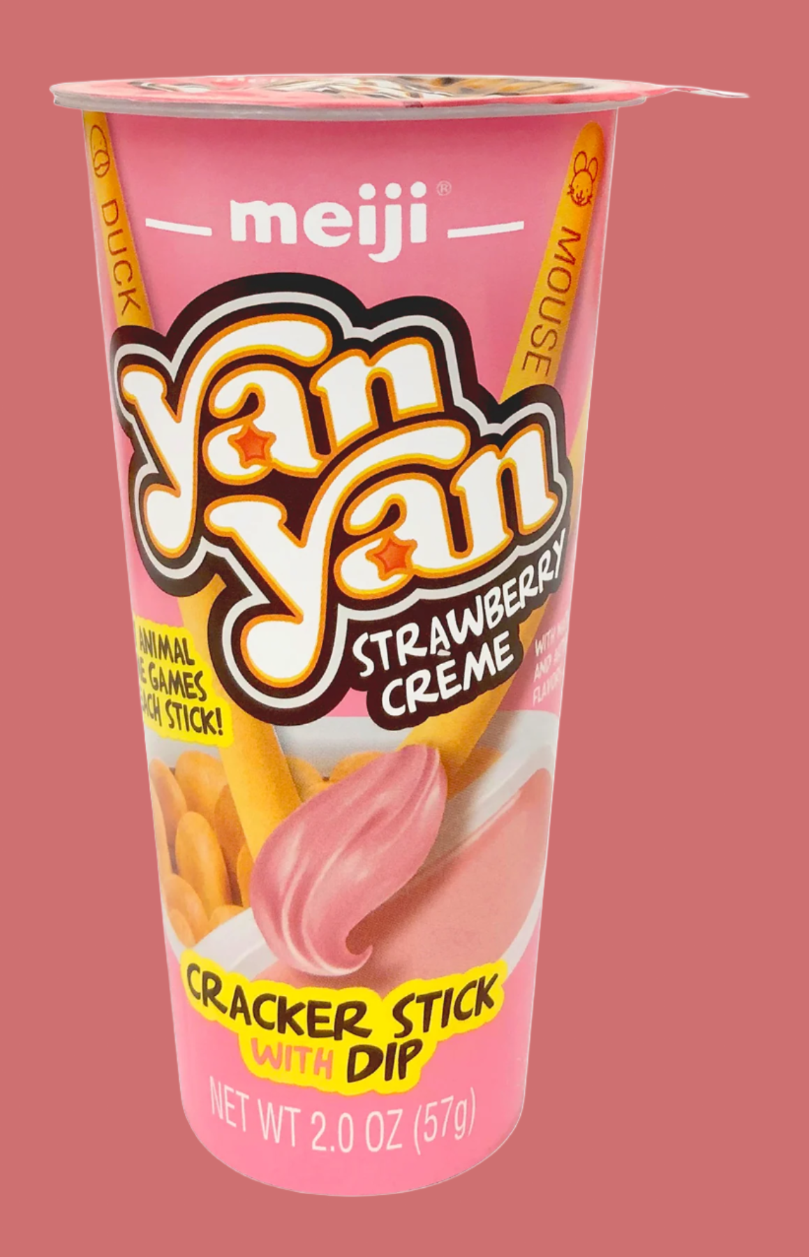 YAN YAN Strawberry Creme 2oz (MALAYSIA)