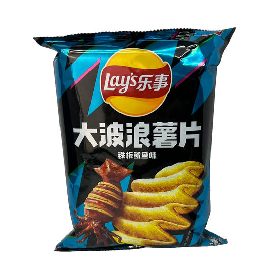 Lay's Big Wave Sizzling Squid 70g (China)