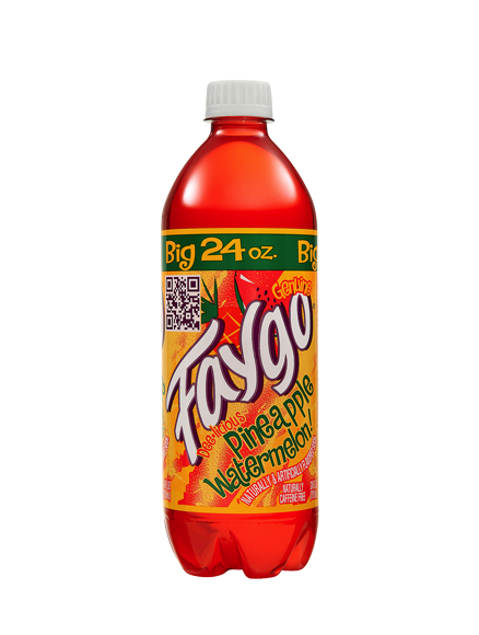 Faygo Pineapple Watermelon 24oz (RARE AMERICAN)