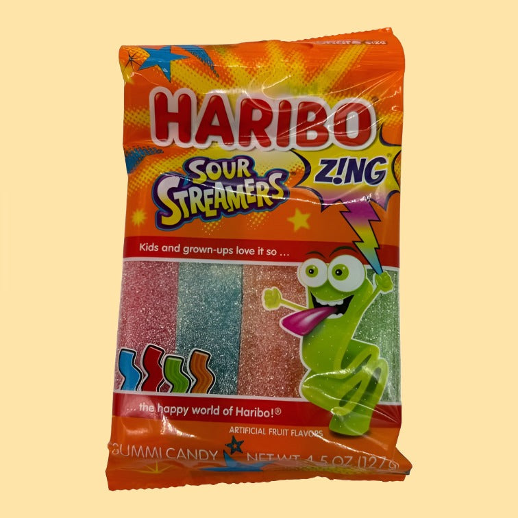 Haribo Candy - Sour Streamers