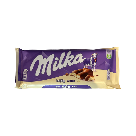 Milka Bubbly White Chocolate 95g (POLAND)