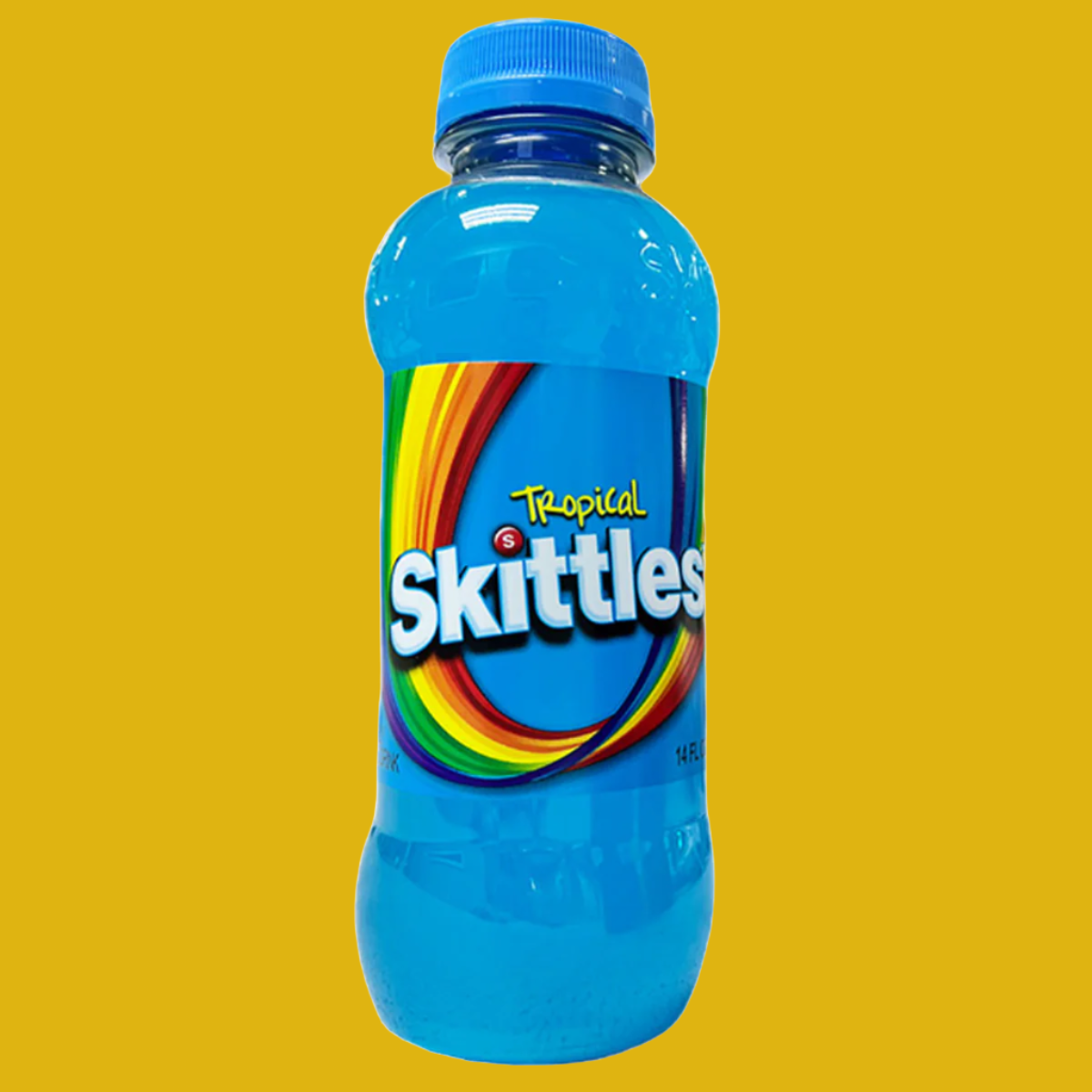 Skittles Tropical Soda 14 fl oz (Rare American)