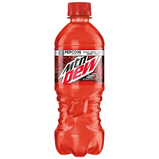Mountain Dew Code Red 20oz (RARE AMERICAN)