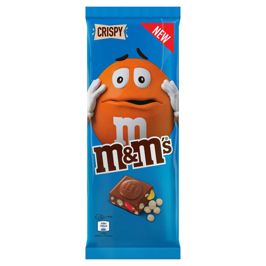 M&M's Crispy Chocolate Bar 150g (UK)