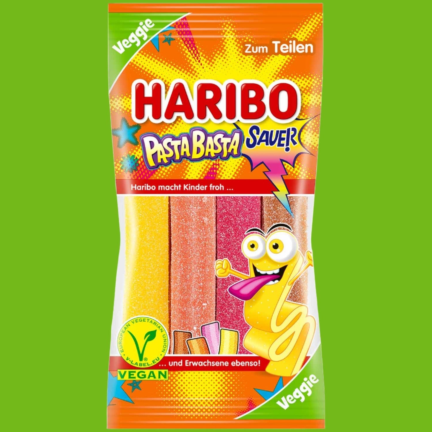 Haribo Candy Pasta Basta Sauer 160g (GERMANY)