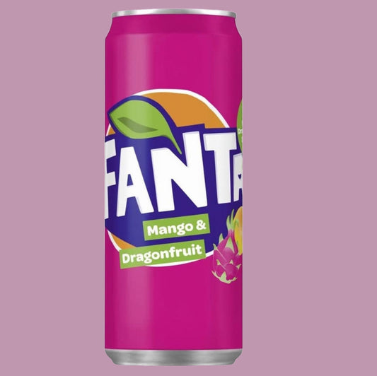 Fanta - Mango Dragon Fruit 330mL (FRANCE)