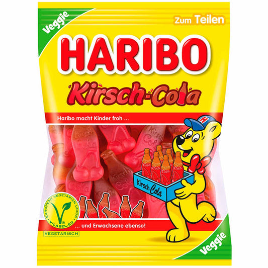 Haribo Kirsch Cola 175g (GERMANY)