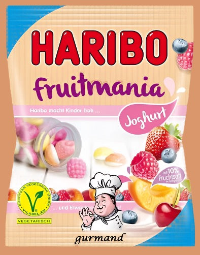 Haribo Candy Fruitmania Joghurt (GERMANY)