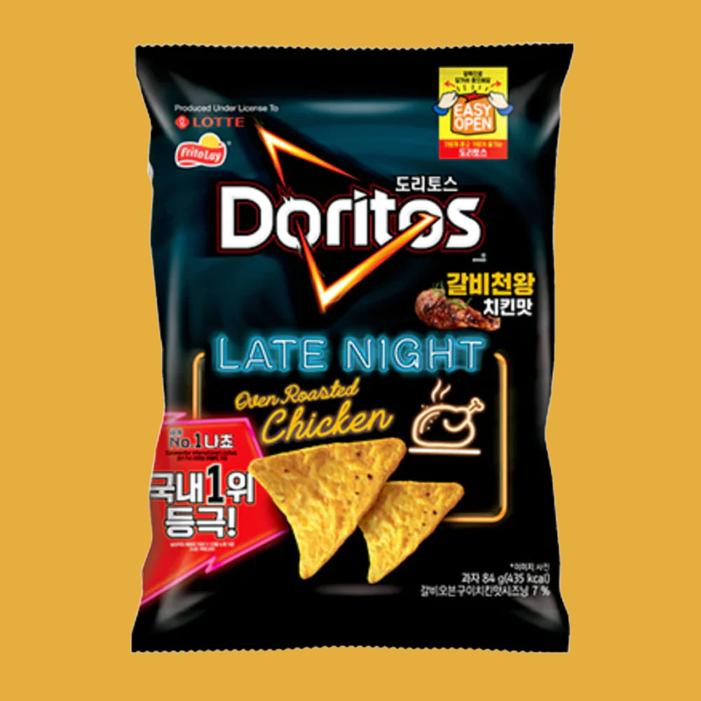 Doritos Late Night Oven Roasted (Seasoned Galibi) Chicken 84g (Korea)