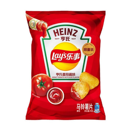 Lay's Chips Heinz Ketchup 70g (CHINA)