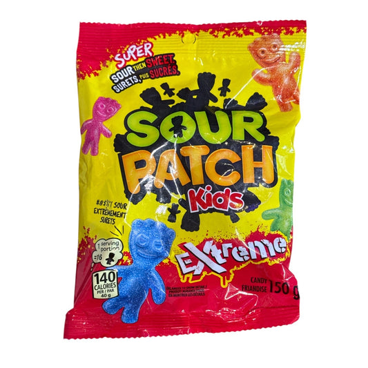 Sour Patch Kids Extreme Sour 150g (CANADA)
