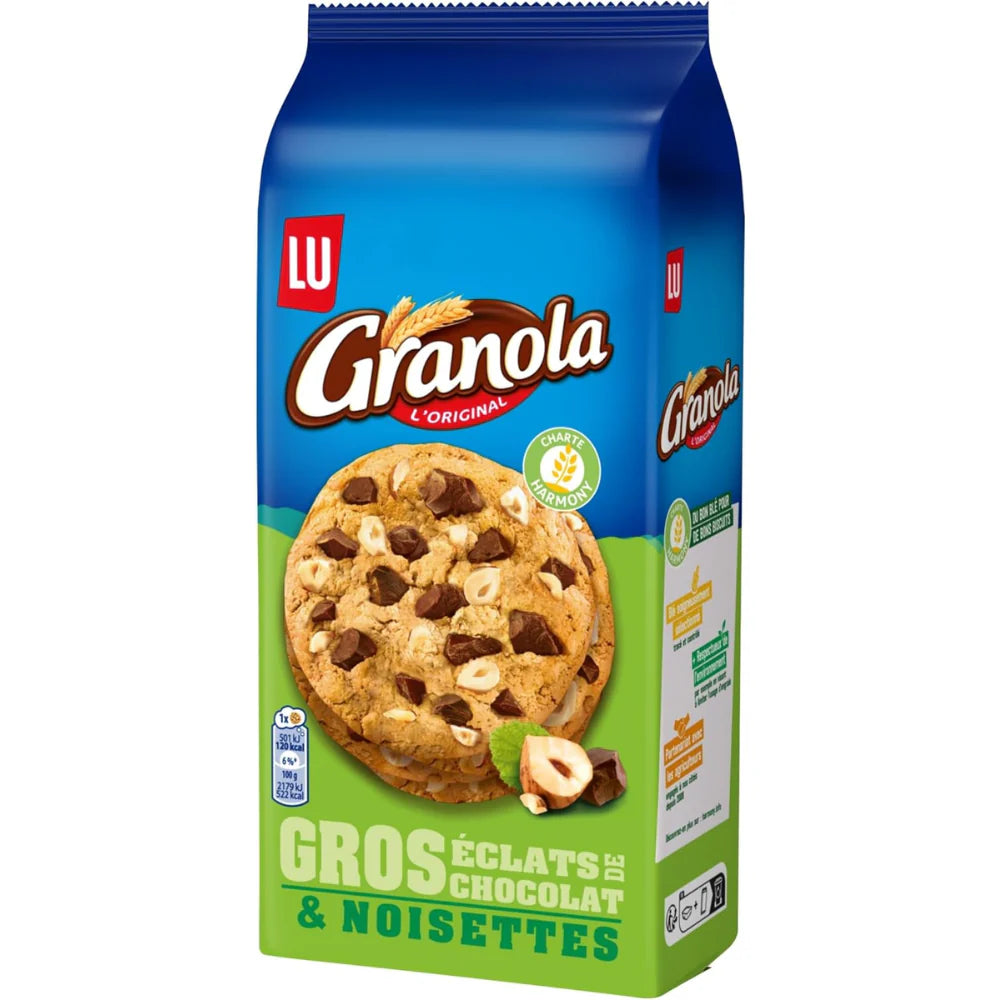 LU Granola Chocolate & Hazelnut Cookies 184g (FRANCE)