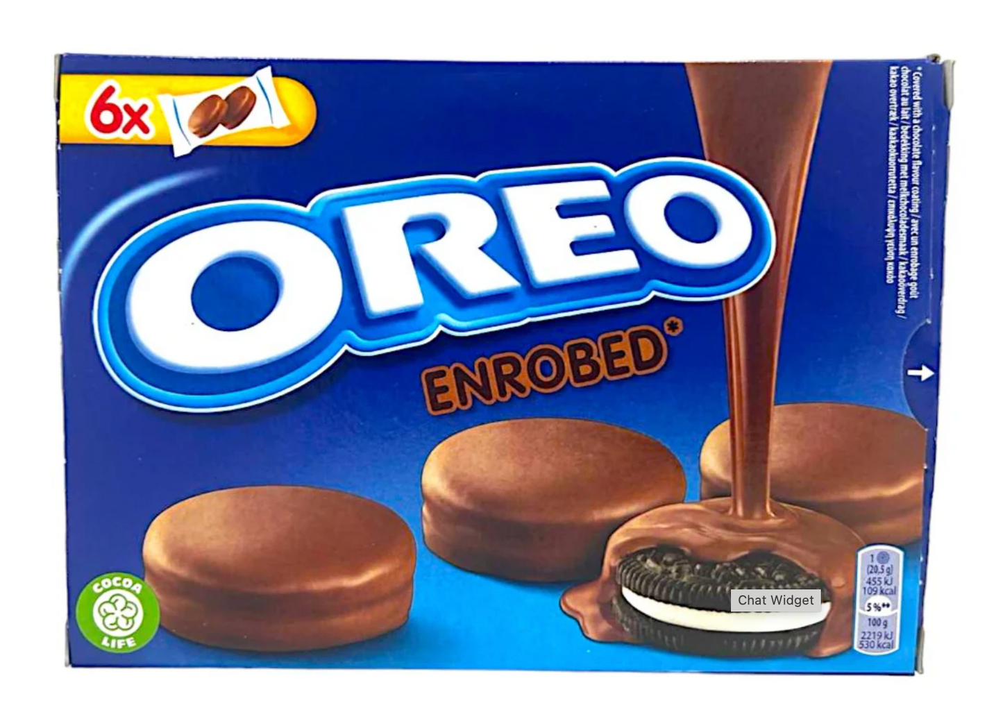 Oreo Cookies Enrobed Milk Chocolate 264g (SPAIN)