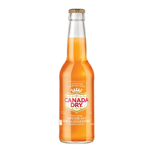 Canada Dry Peach Mango Ginger Ale 355mL (CANADA)