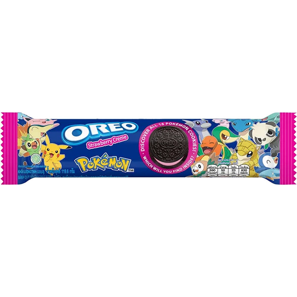 Oreo Strawberry Creme Pokemon 119g (INDONESIA)