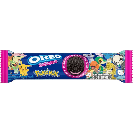 Oreo Strawberry Creme Pokemon 119g (INDONESIA)